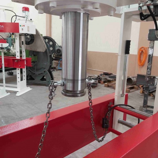 150 Ton Gezer Kafa Kollu Motorlu Lİnda Machine Hidrolik Atölye Presi