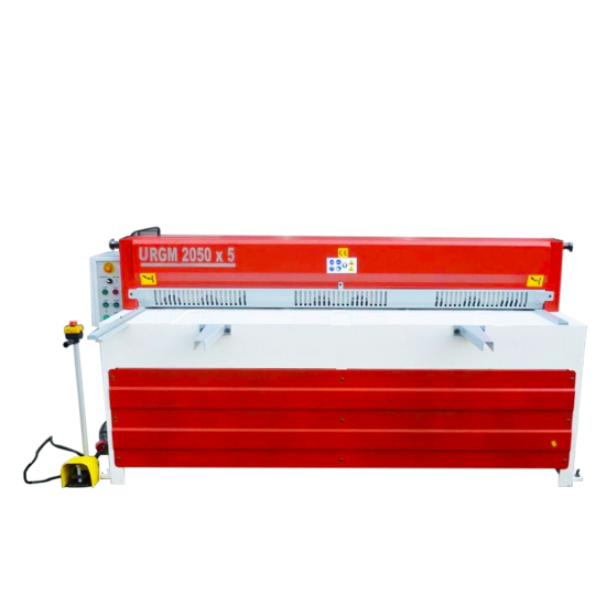 LRGM 2050 x 5mm Rediktörlü Giyotin Makas LİNDA MACHİNE - Guillotine Machines