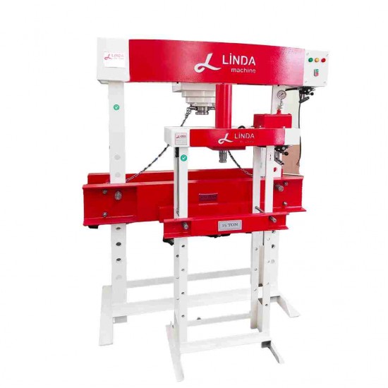 15 Ton Kollu Linda Machine Hidrolik Atölye Presi