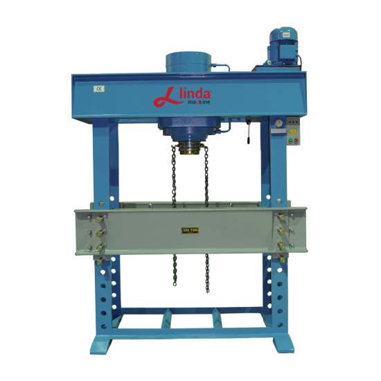 250 Ton Kollu Motorlu Hidrolik Atölye Presi  - Hydraulic Workshop Press