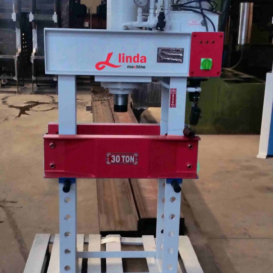 30 Ton Motorlu Kollu Hidrolik Atölye Presi- Hydraulic Workshop Press