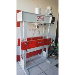100 Ton Kollu Motorlu Gezer Kafalı Hidrolik Atölye Presi - Hydraulic Workshop Press
