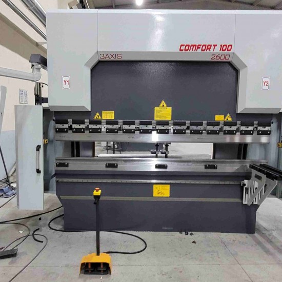 CONFORT 2600mm 100 Ton 3 Eksen LİNDA Machine Abkant Pres