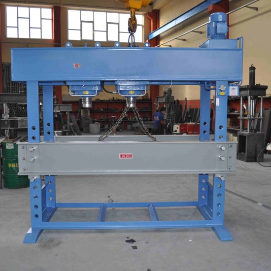 150 Ton Cift Başlıklı Hidrolik Atölye Presi - Hydraulic Workshop Press
