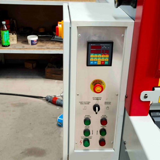 LRGM 3050 x 3,0mm Önden ve Arkadan Düşürmeli Rediktörlü Giyotin Makas - Guillotine Machines