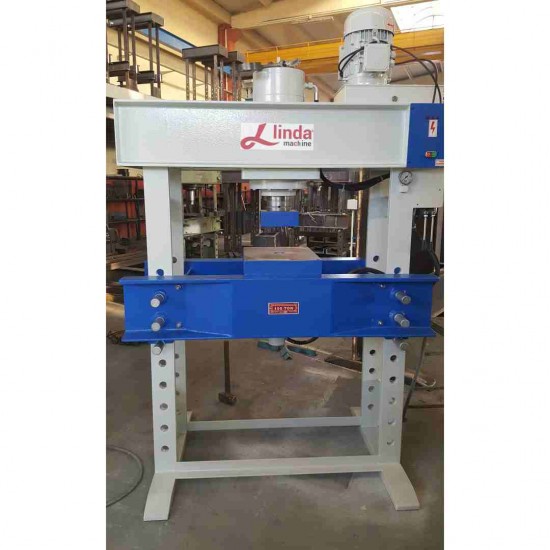 150 Ton Hidrolik Alttan İtmeli Atölye Presi - Hydraulic Workshop Pushing Press Bottom